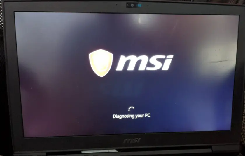 Diagnosing Your PC MSI laptop
